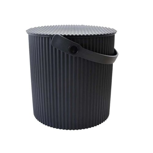  Japanske Spande - Sort - Medium 10 L - Det Gule Hus -