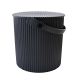  Japanske Spande - Sort - Medium 10 L - Det Gule Hus -