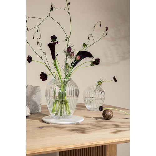KÄHLER - Hammershøj vase - klar glas - 14cm