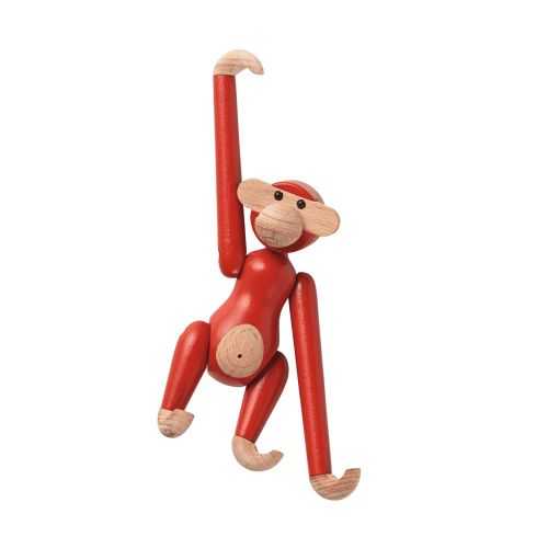 Kay Bojesen - Abe - Mini - Malet Rød Bøg