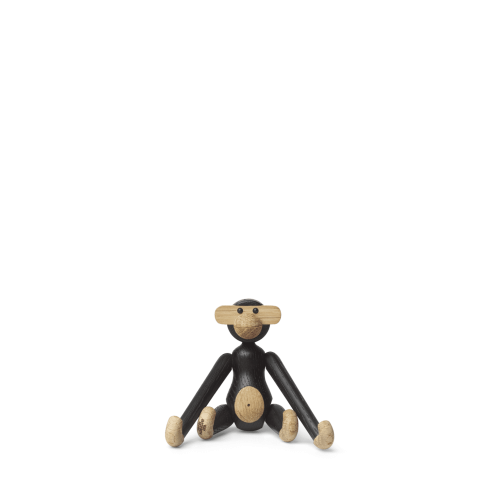 Kay Bojesen - Abe - Mini - Sort Bejdset Eg