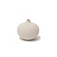 Lindform - keramik vase - Bari medium - Sand White Light Deep Line