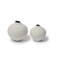 Lindform - keramik vase - Line Medium - Sand White