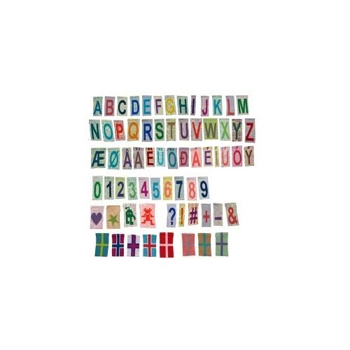 Linedyr - Strikkede bogstaver 