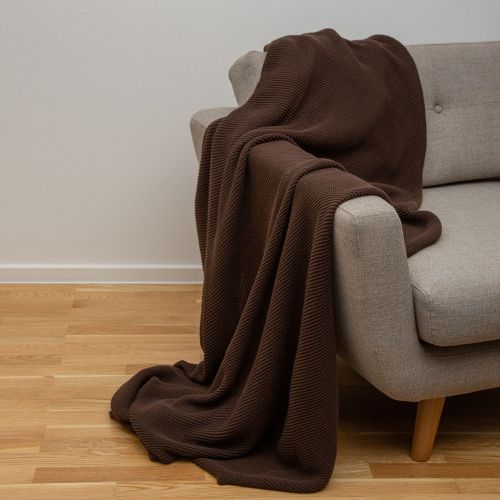 Living By Colors - Plaid - Purl - Mørkebrun