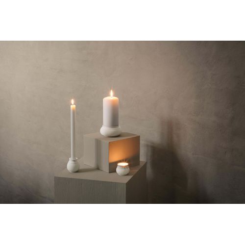 Lyngby Porcelæn - Fyrfadsstage H 5,5 cm