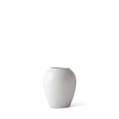 Lyngby Porcelæn - Rhombe - Vase - 16,5 cm