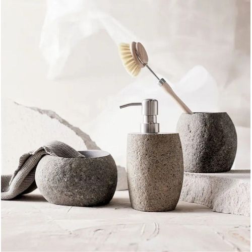 Muubs - Sæbedispenser - Valley - Grå/Natur