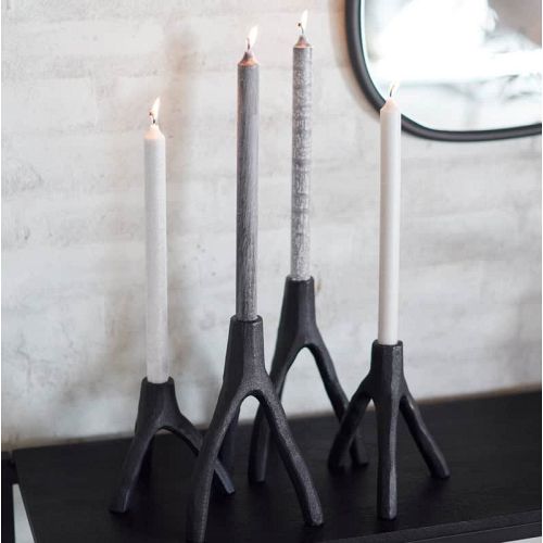 Muubs - stearinlys Yoro - Nordic glow - 4 stk.