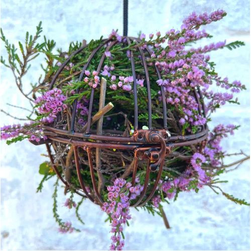 Nordic By Hand - Snoren - DECOR Ball - Rust - Large 