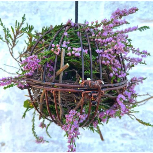 Nordic By Hand - Snoren - DECOR Ball - Rust - Medium