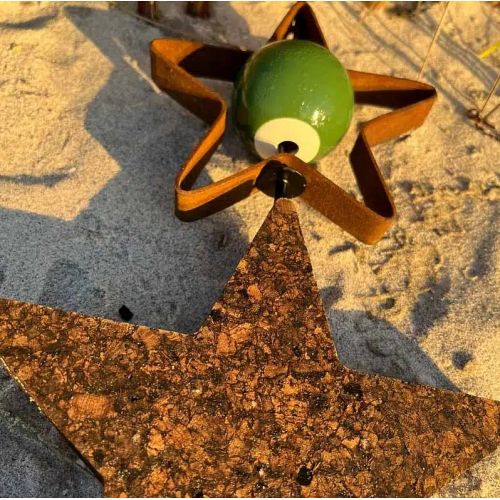 Nordic By Hand - Snoren - Earth - Keramikkugle -Mørkegrøn - Medium