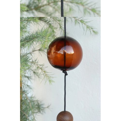 Nordic By Hand - Snoren - Glasbobler - Brun - Medium