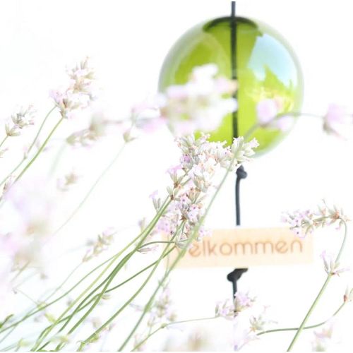 Nordic By Hand - Snoren - Glasbobler - Grøn - Medium