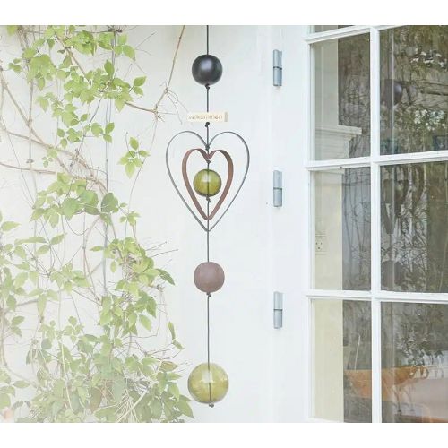 Nordic By Hand - Snoren - Glasbobler - Grøn - Medium