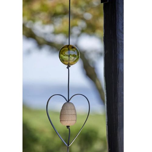 Nordic By Hand - Snoren - Glasbobler - Grøn - Small