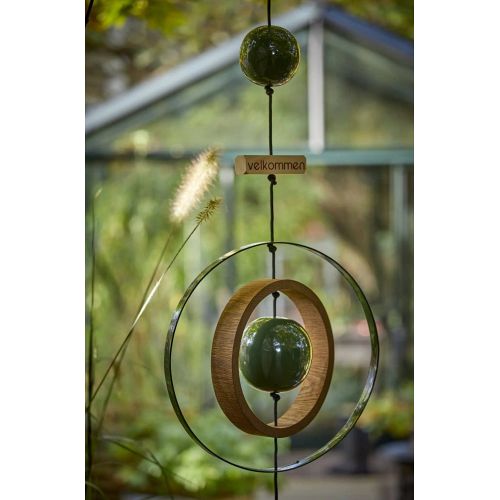 Nordic By Hand - Snoren - Jernkugle - Grøn - Small