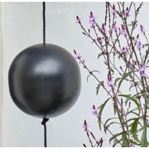 Nordic By Hand - Snoren - Jernkugle - Sort - X-Large