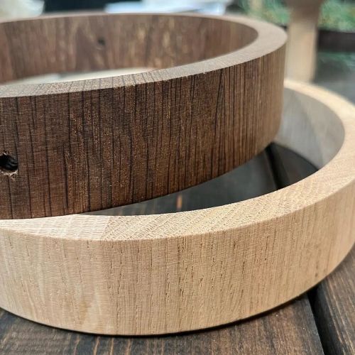 Nordic By Hand - Snoren - Træ Ring - Eg 