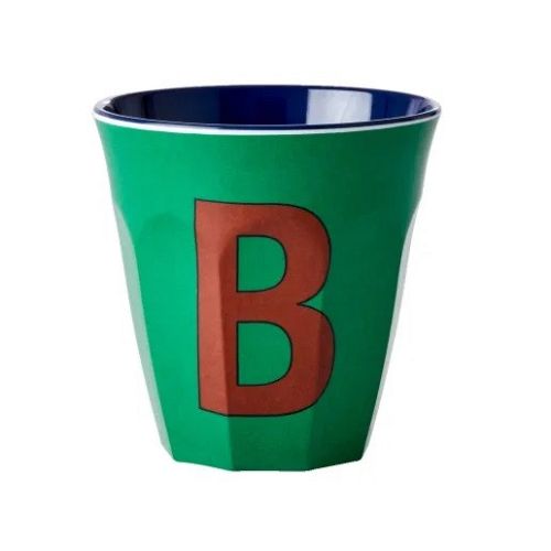 Rice - Bogstave Melamin Kop - B - Grøn