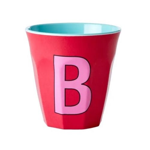 Rice - Bogstave Melamin Kop - B - Rød