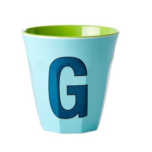 Rice - Bogstave Melamin Kop - G - Mint