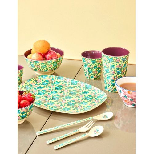 Rice - Melamin Kop - Lys Gul - Emma's Print - Høj