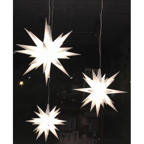 Christiansfeld Stjerne - Herrnhuter - Hvid - 13 cm